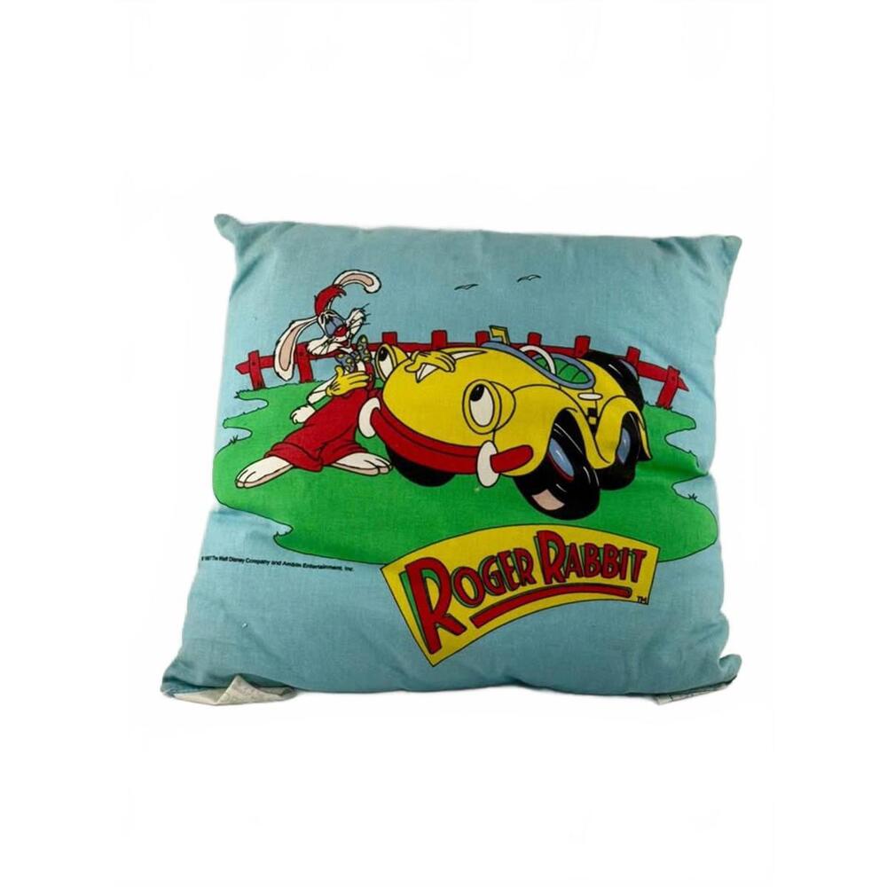 Roger rabbit coussin 12 pouces/inches Pillow Cushion (see pictures - condition)